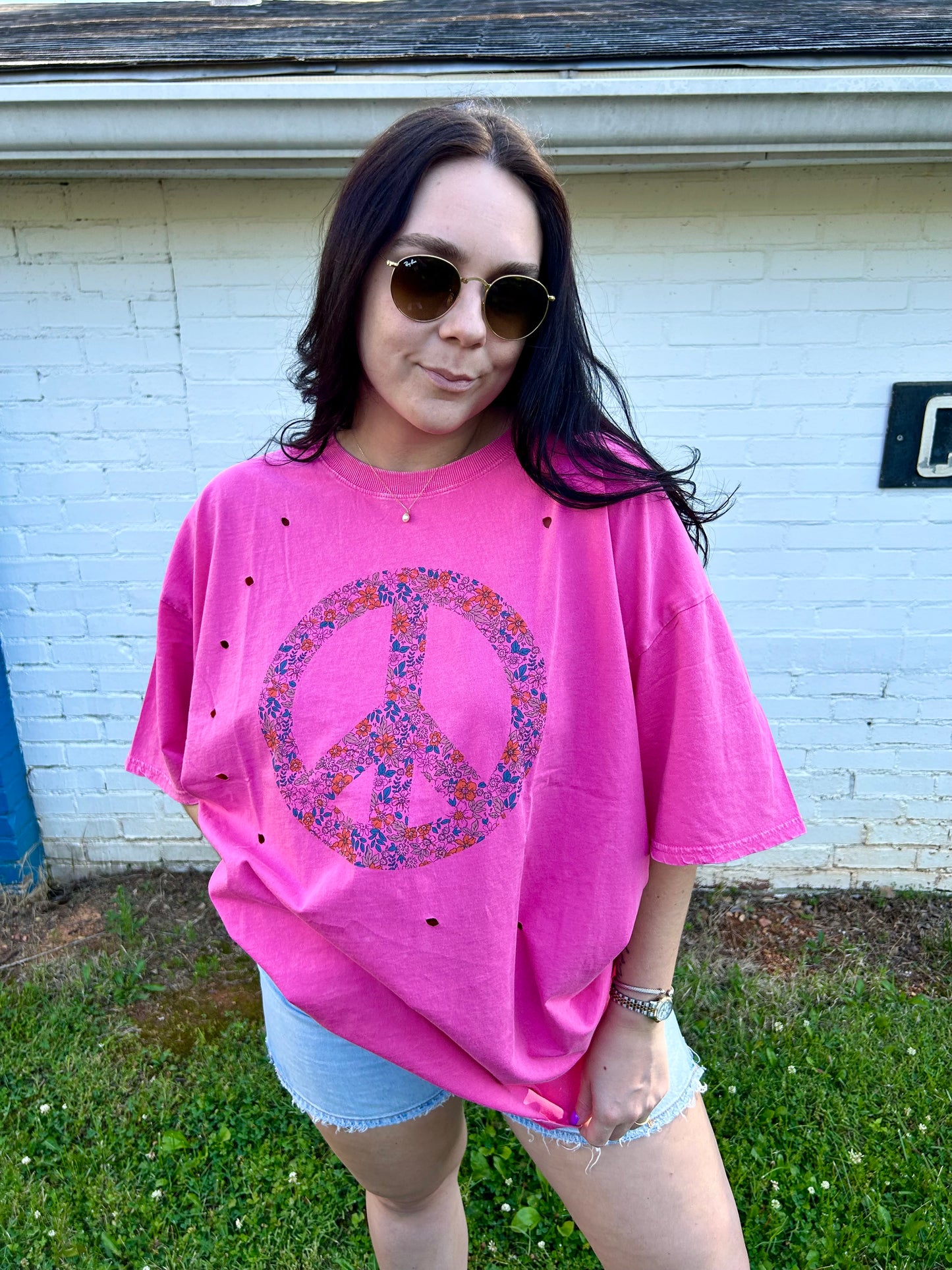 Peace Oversized T-Shirt