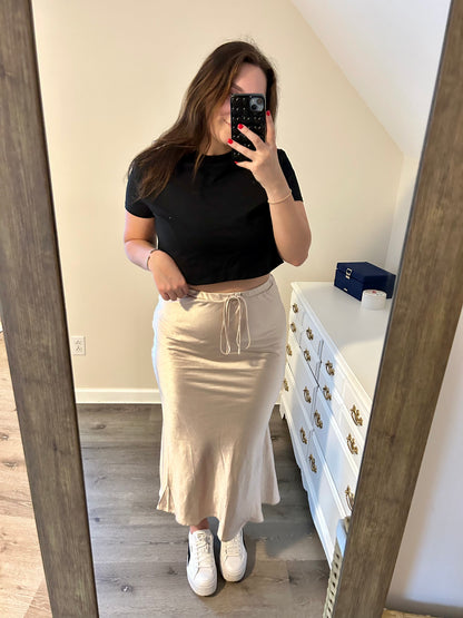 Juniper Satin Skirt